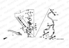 F-4 FRONT MASTER CYLINDER
