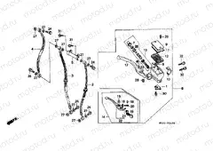 F-4 FRONT MASTER CYLINDER