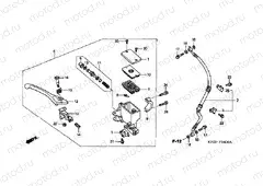 F-4 FRONT MASTER CYLINDER