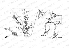 F-4 FRONT MASTER CYLINDER (CB600F / F3)