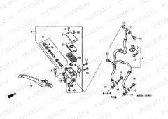 F-4 FRONT MASTER CYLINDER (CBF600S / N)