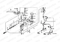 F-4 FRONT MASTER CYLINDER (CBR600RR)