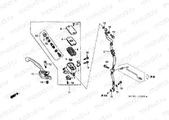 F-4 FRONT MASTER CYLINDER (VFR800)