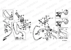F-4 HANDLE LEVER / SWITCH / CABLE (1)