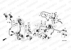 F-4 HANDLE LEVER, SWITCH & CABLE