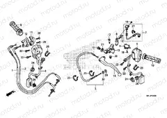 F-4 HANDLE LEVER, SWITCH & CABLE