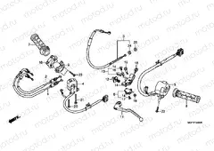 F-4 HANDLE LEVER / SWITCH / CABLE