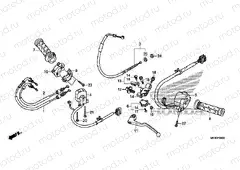 F-4 HANDLE LEVER / SWITCH / CABLE