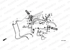 F-4 HANDLE LEVER / SWITCH / CABLE
