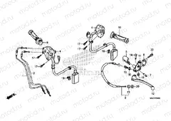 F-4 HANDLE LEVER / SWITCH / CABLE