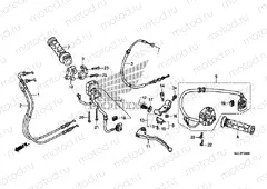 F-4 HANDLE LEVER / SWITCH / CABLE