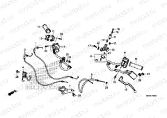 F-4 HANDLE LEVER / SWITCH / CABLE