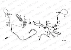 F-4 HANDLE LEVER / SWITCH / CABLE