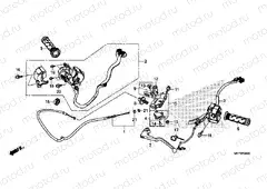 F-4 HANDLE LEVER/SWITCH/CABLE