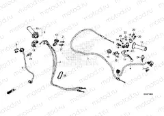 F-4 HANDLE LEVER/SWITCH/CABLE