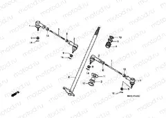 F-4 STEERING AXLE