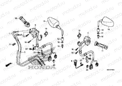 F-4 SWITCH / CABLE / MIRROR (VFR1200X)