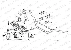 F-4 TIE ROD TUBE (EXCLUDING XL125SA, B, C-CM)