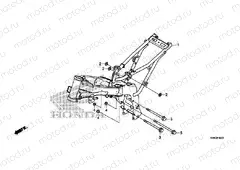 F-40-1 FRAME BODY (CRF110FK/L/M/N)