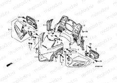 F-41 UPPER ENGINE HOUSING