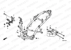 F-42 FRAME HOUSING (NSC50 / MPD / WH)