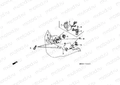 F-43 FAIRING SUB HARNESS