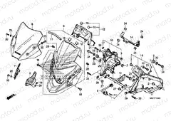 F-43 UPPER ENGINE HOUSING