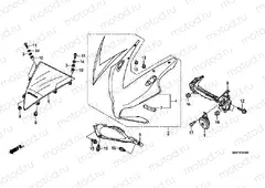 F-43 UPPER ENGINE HOUSING