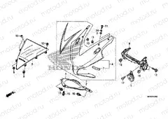 F-43 UPPER ENGINE HOUSING