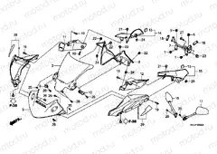 F-43 UPPER ENGINE HOUSING