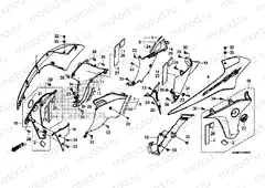 F-45 CENTRAL ENGINE HOUSING