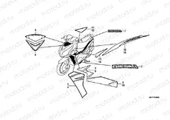 F-48-3 SIGN / STRIP (NSC50T2-4E, 5ED)