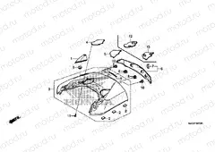F-49-10 REAR CENTER TOP COVER
