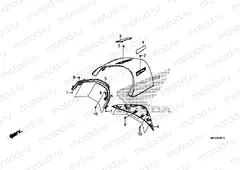 F-49-10 REAR CENTER TOP COVER