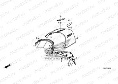 F-49-10 REAR CENTER TOP COVER
