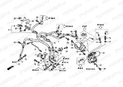 F-5-1 FRONT BRAKE HOSE (VFR800A)