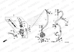 F-5-1 FRONT BRAKE MASTER CYLINDER (WW125A)