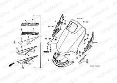 F-5-1 FRONT COVER (CH125J / L / M / N / P / R)