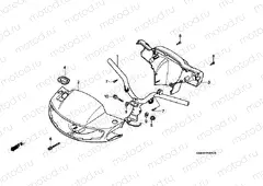 F-5-1 STEERING HANDLE / HANDLE COVER (2)