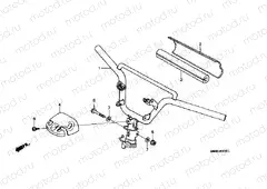 F-5-1 STEERING HANDLE / HANDLE COVER (2)