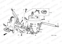 F-5-1 TIE ROD PIPE / UPPER BRIDGE (FS1254 / 5/6/8)