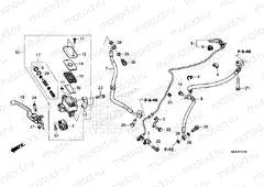 F-5-10 FRONT BRAKE MASTER CYLINDER