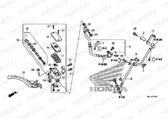 F-5-10 FRONT BRAKE MASTER CYLINDER