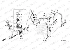 F-5-10 FRONT BRAKE MASTER CYLINDER