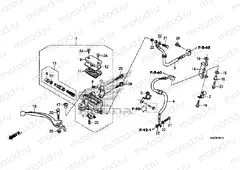 F-5-10 FRONT BRAKE MASTER CYLINDER (CBR250RA/300RA)
