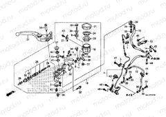 F-5-10 FRONT BRAKE MASTER CYLINDER (CBR600RA)