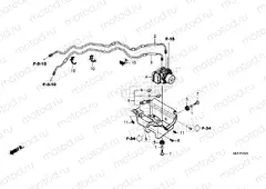 F-5-20 ABS MODULATOR & BRAKE PIPE