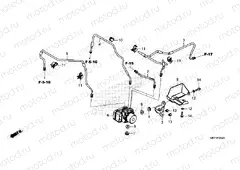 F-5-20 ABS MODULATOR & BRAKE PIPE