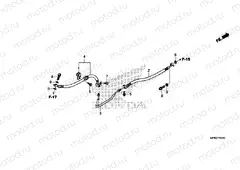 F-5-30 BRAKE CABLE (VT1300CR)