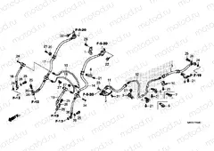 F-5-40 BRAKE HOSE/BRAKE PIPE